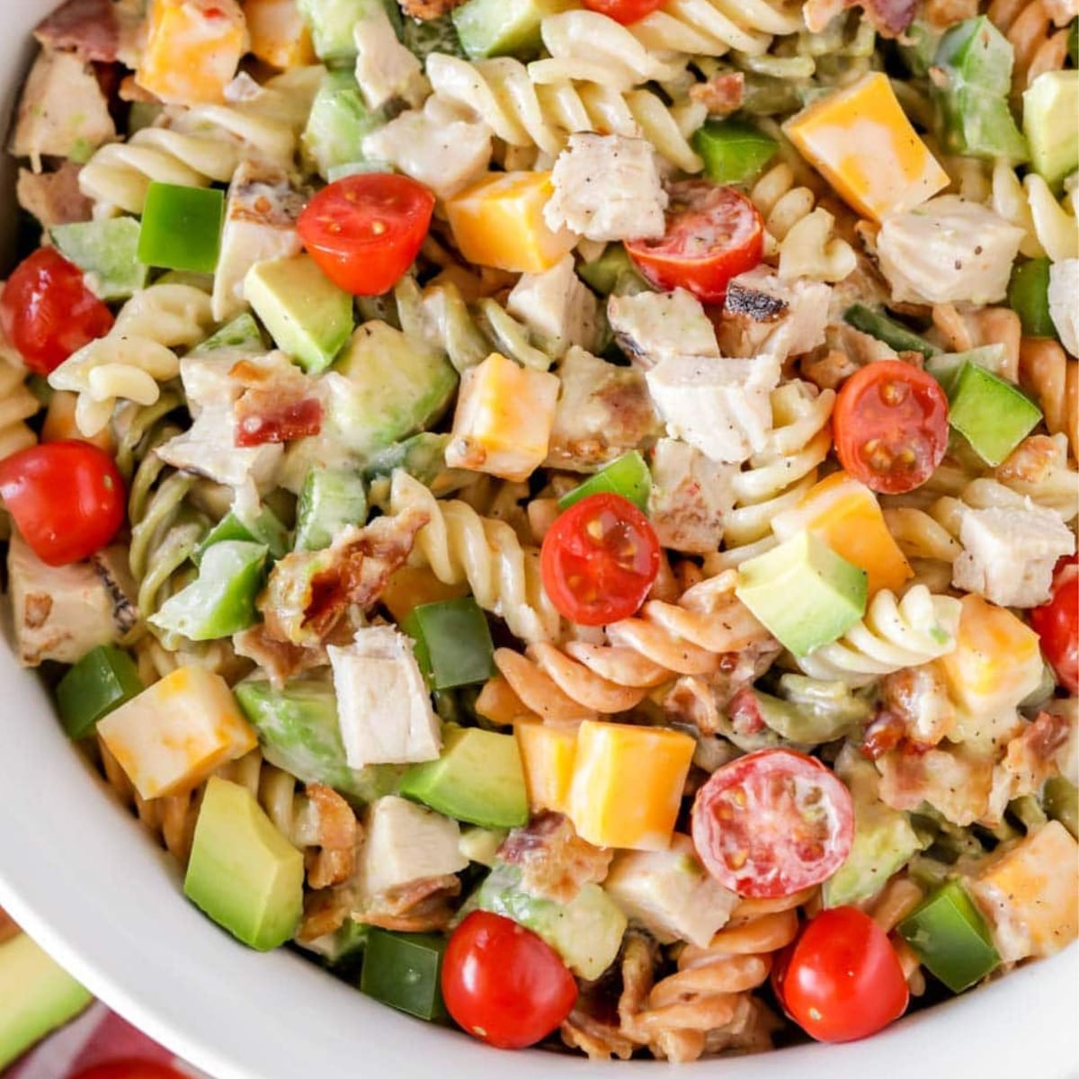 Irresistible Creamy Chicken Pasta Salad