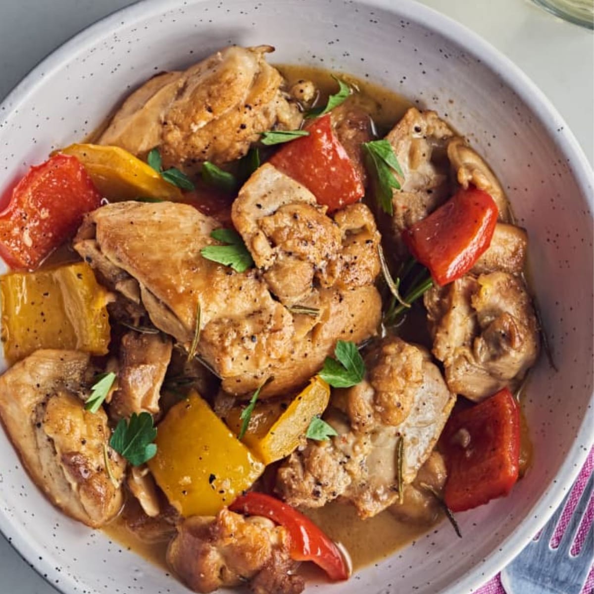 Southern-Style Chicken Cacciatora: A Hearty Homestyle Delight