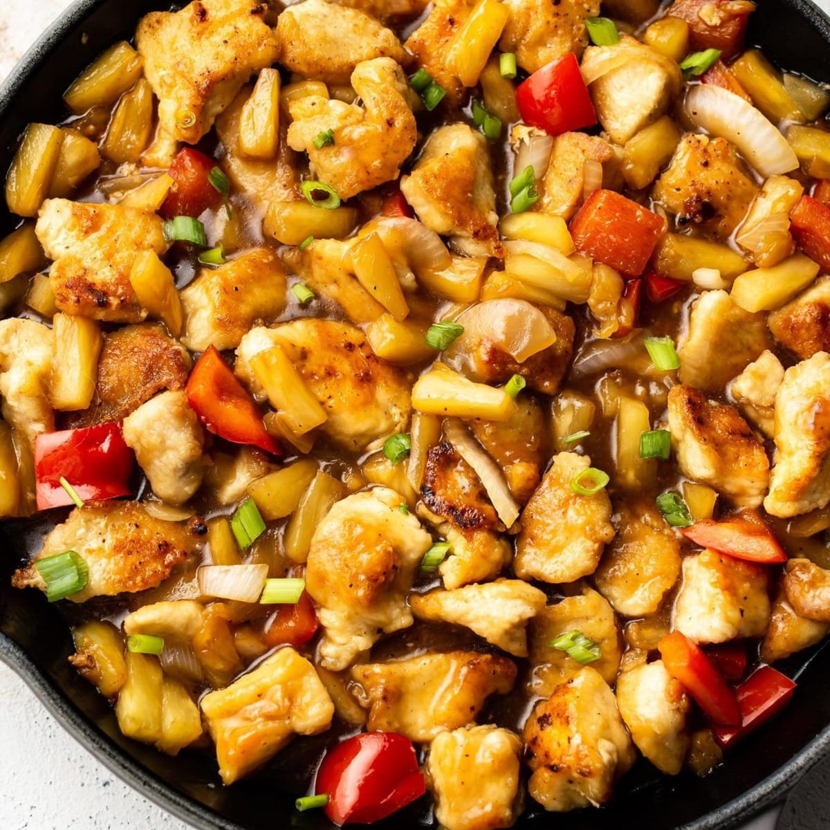 Tropical Flair: Pineapple Pepper Chicken