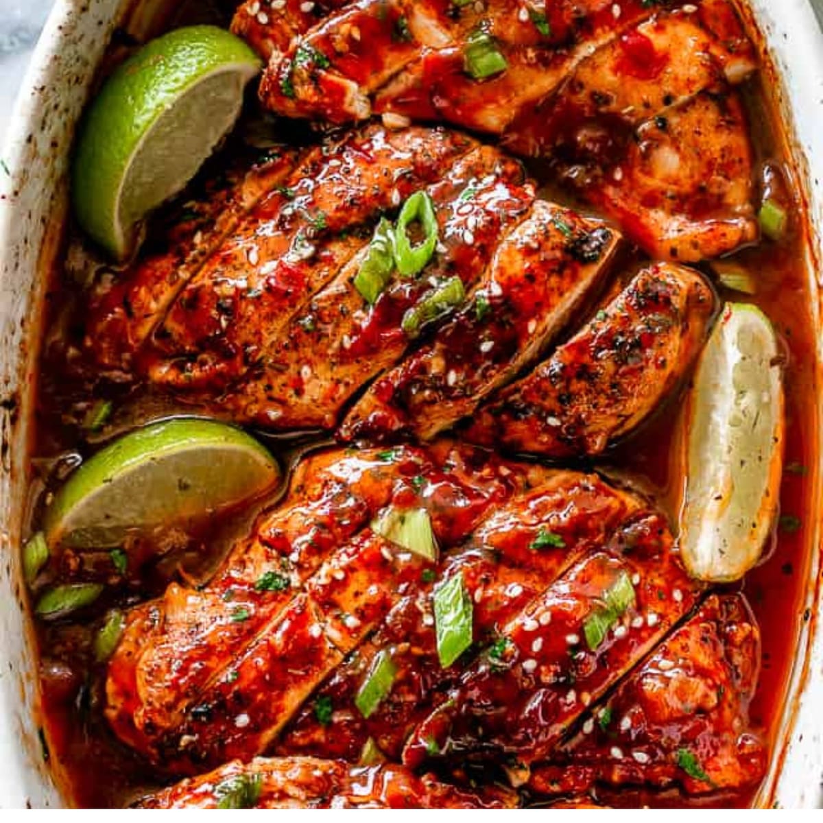 Fiery Sriracha Chicken: A Zesty Delight for the Bold Palate