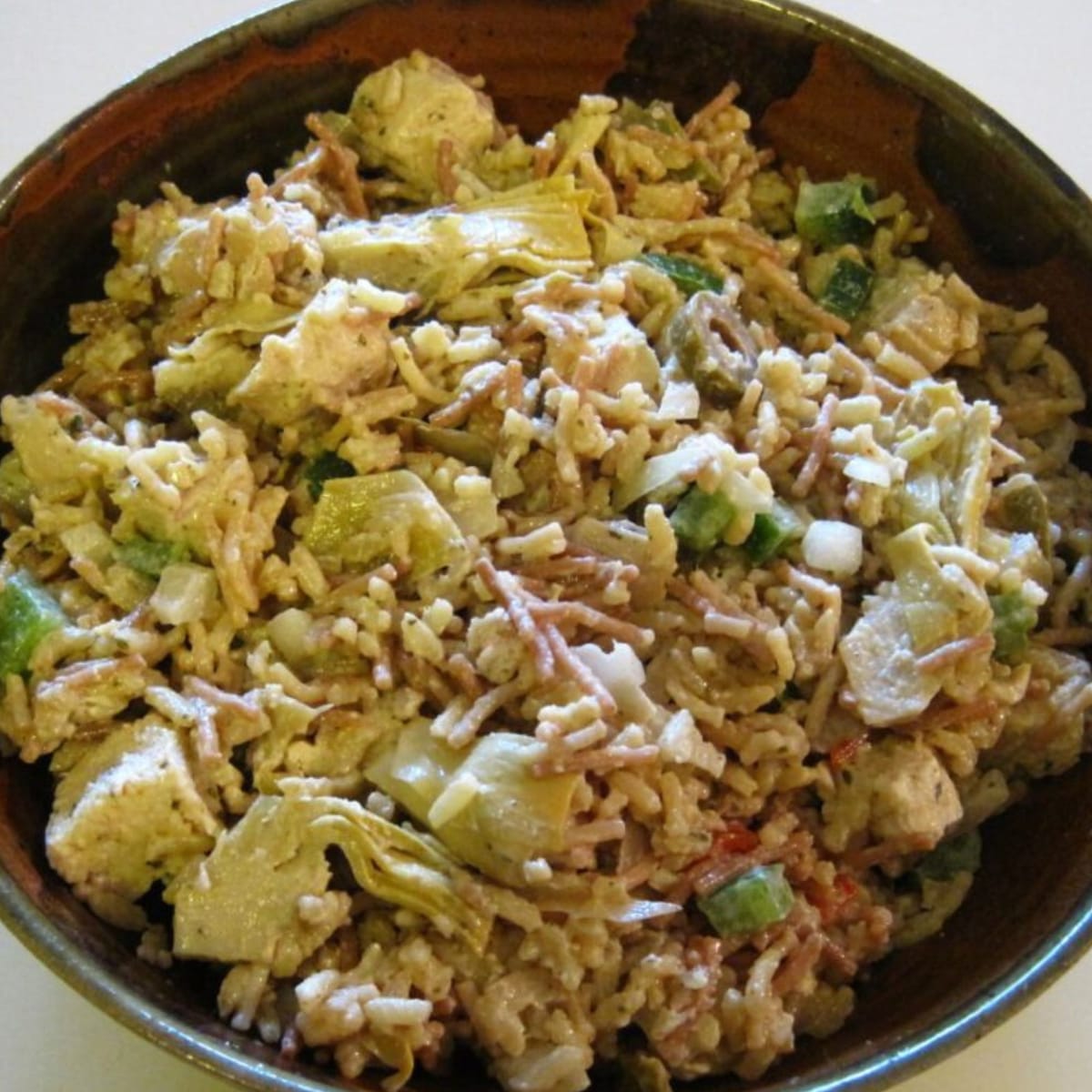 Mediterranean Chicken & Artichoke Rice Salad: A Refreshing Twist