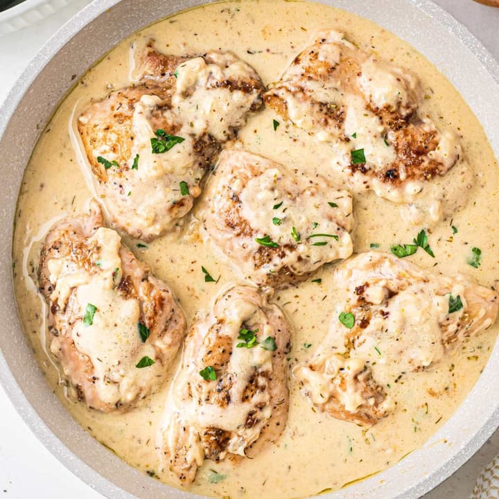 Mustard Chicken Thighs