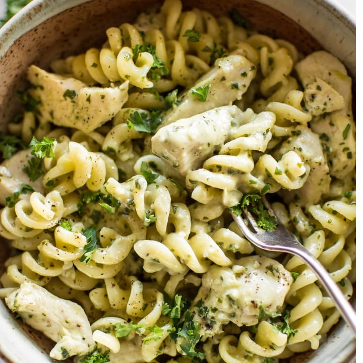 Chicken Pesto Pasta